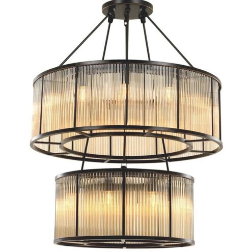 Bernardi 20 Light 35.43 inch Bronze Highlight Chandelier Ceiling Light