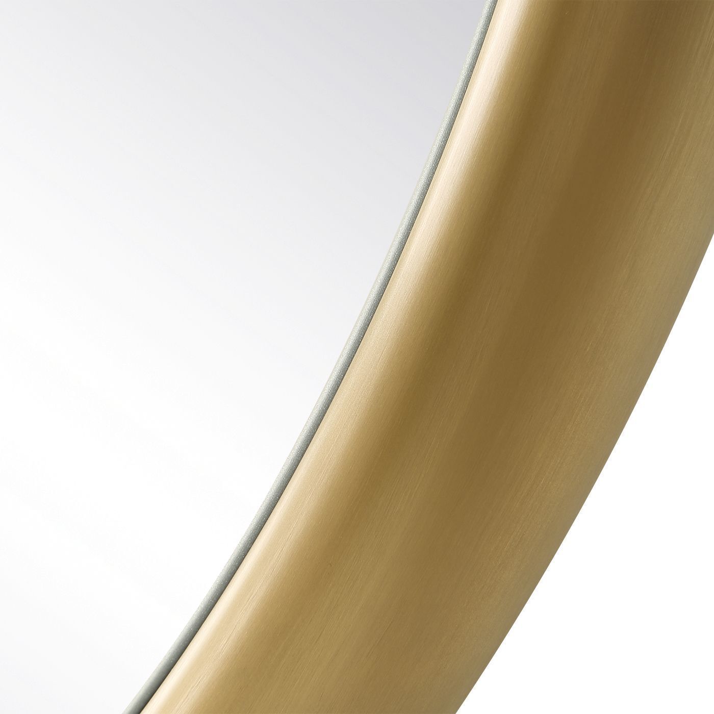 Atkinson 35 X 35 inch Antique Brass Mirror