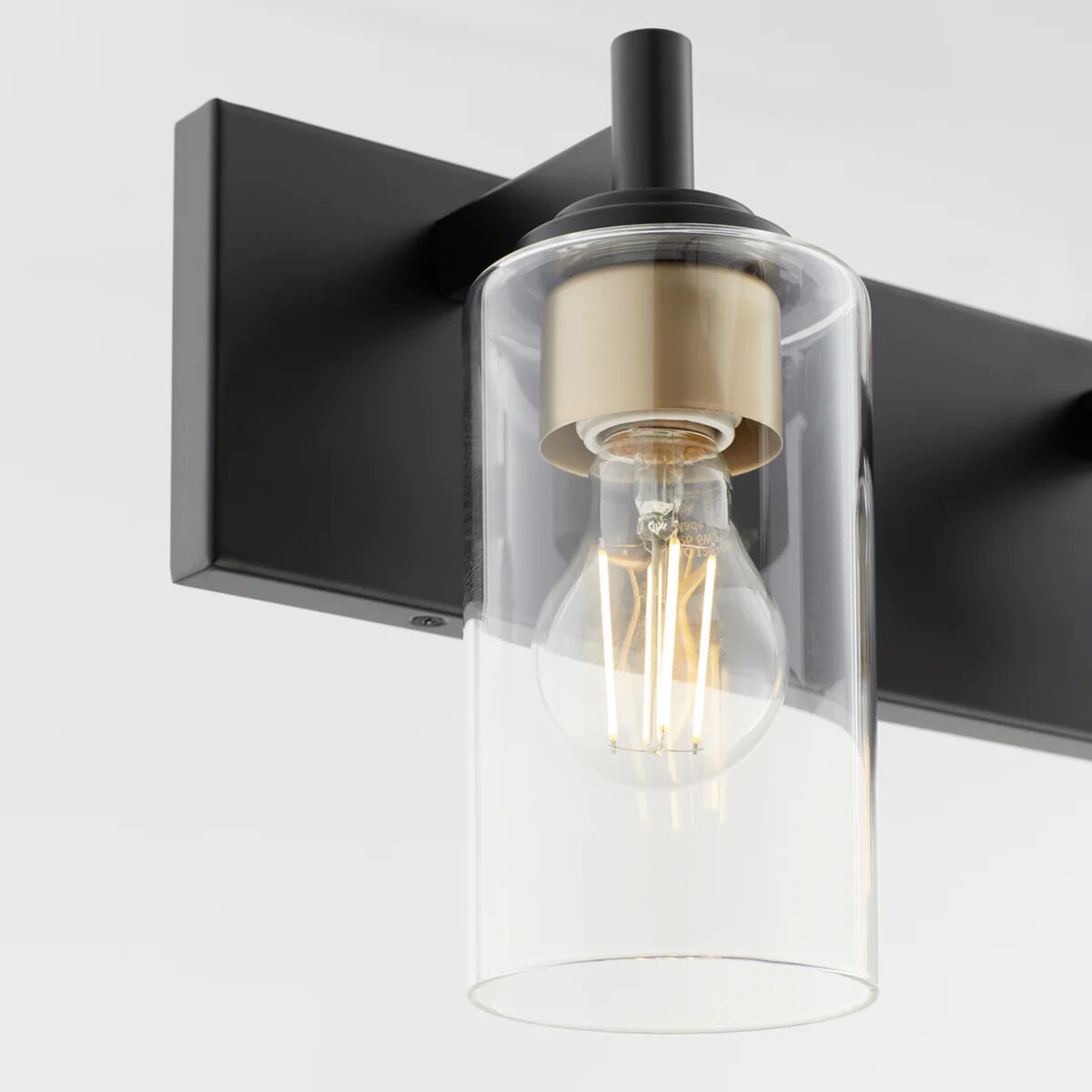 Fallstaff 4 Light 31.5 inch Matte Black Vanity Light Wall Light