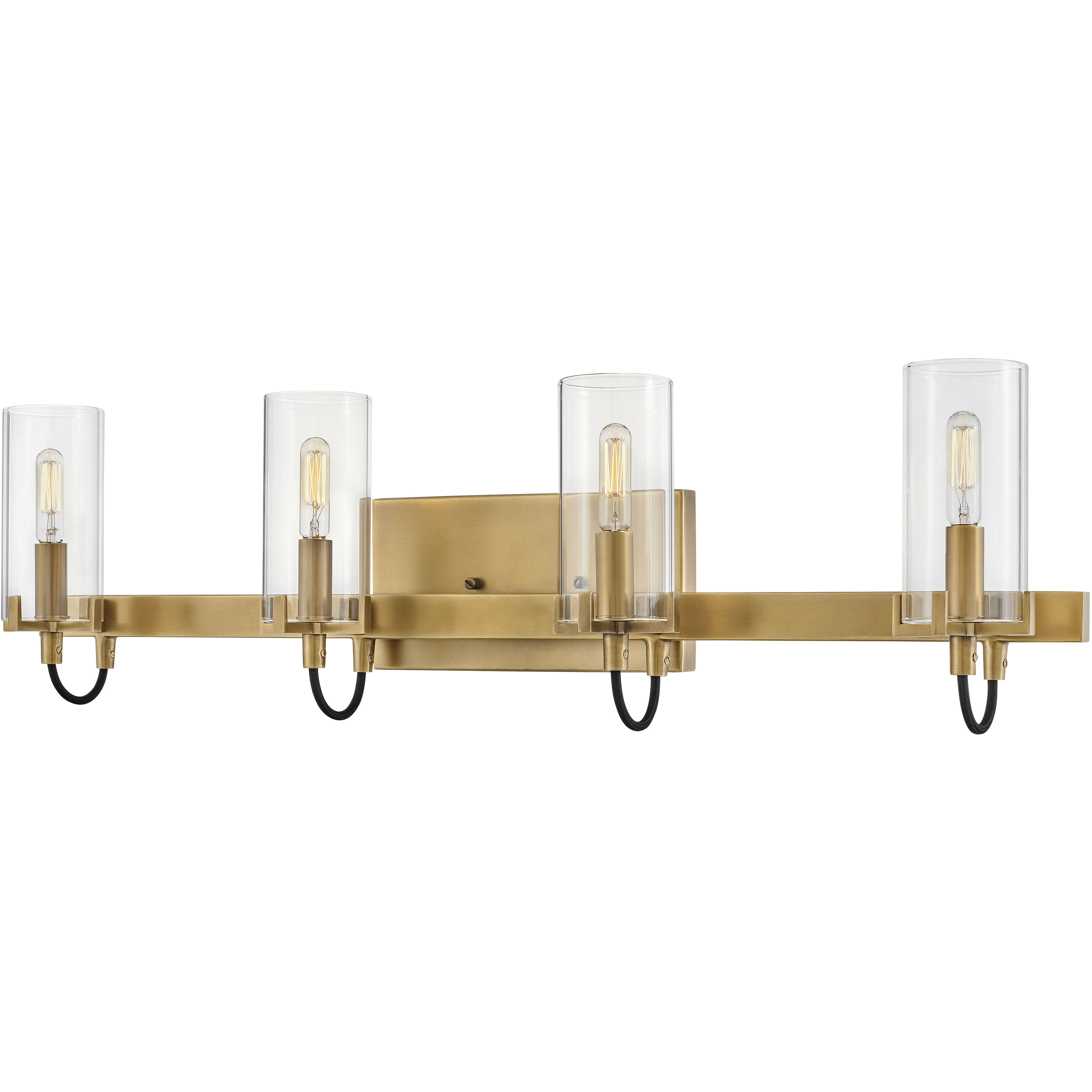 Ryden 30 inch Heritage Brass Vanity Light Wall Light