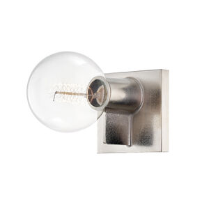 Bodine 1 Light Burnished Nickel Wall Sconce Wall Light