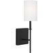 Foxdale 1 Light 5 inch Midnight Black Bath Vanity Wall Light