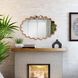 Cloud 36 X 24 inch Orange Mirror