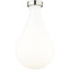 Owego 5 Light 36.63 inch Champagne Bronze Linear Pendant Ceiling Light in Gloss White Glass