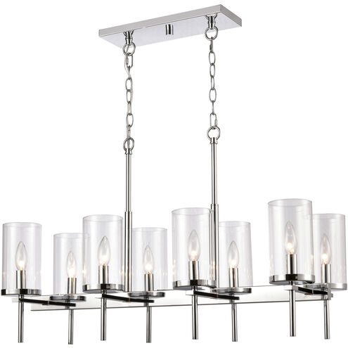 Oakland Linear Chandelier Ceiling Light, Large