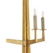 Goldfinch 9 Light 36 inch Washed Lucerne Gold Chandelier Ceiling Light, Large