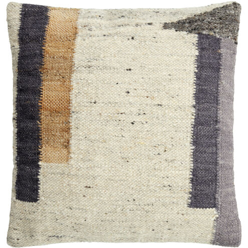 Rory 22 X 22 inch Pearl / Ash / Onyx / Khaki / Prairie Dust Accent Pillow