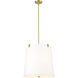 Weston 5 Light 18 inch Modern Gold Pendant Ceiling Light