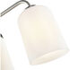 Laphia 4 Light 28 inch Brushed Nickel Vanity Light Wall Light
