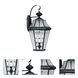 Georgetown 3 Light 24 inch Black Outdoor Wall Lantern