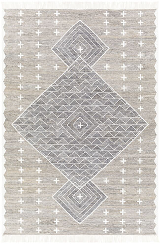 Bursa 120 X 96 inch Gray Rug in 8 x 10, Rectangle