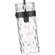 Fontaine 1 Light 6.5 inch Matte Black Pendant Ceiling Light