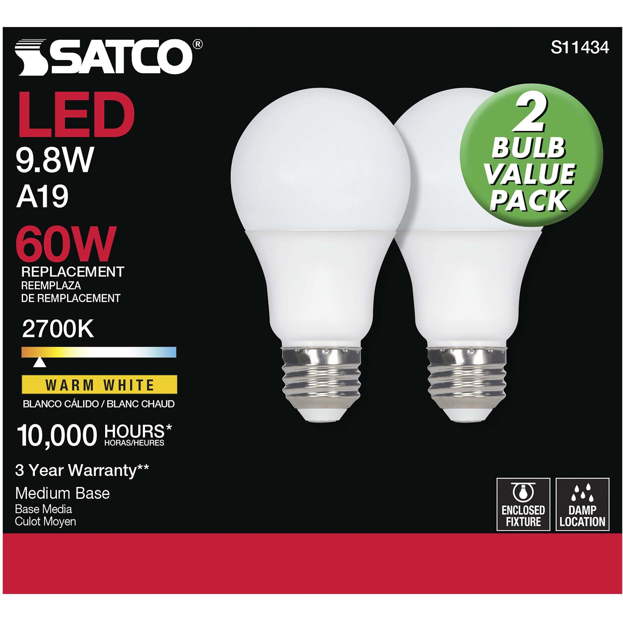 Lumos LED Medium 9.80 watt 2700K Type A Bulb