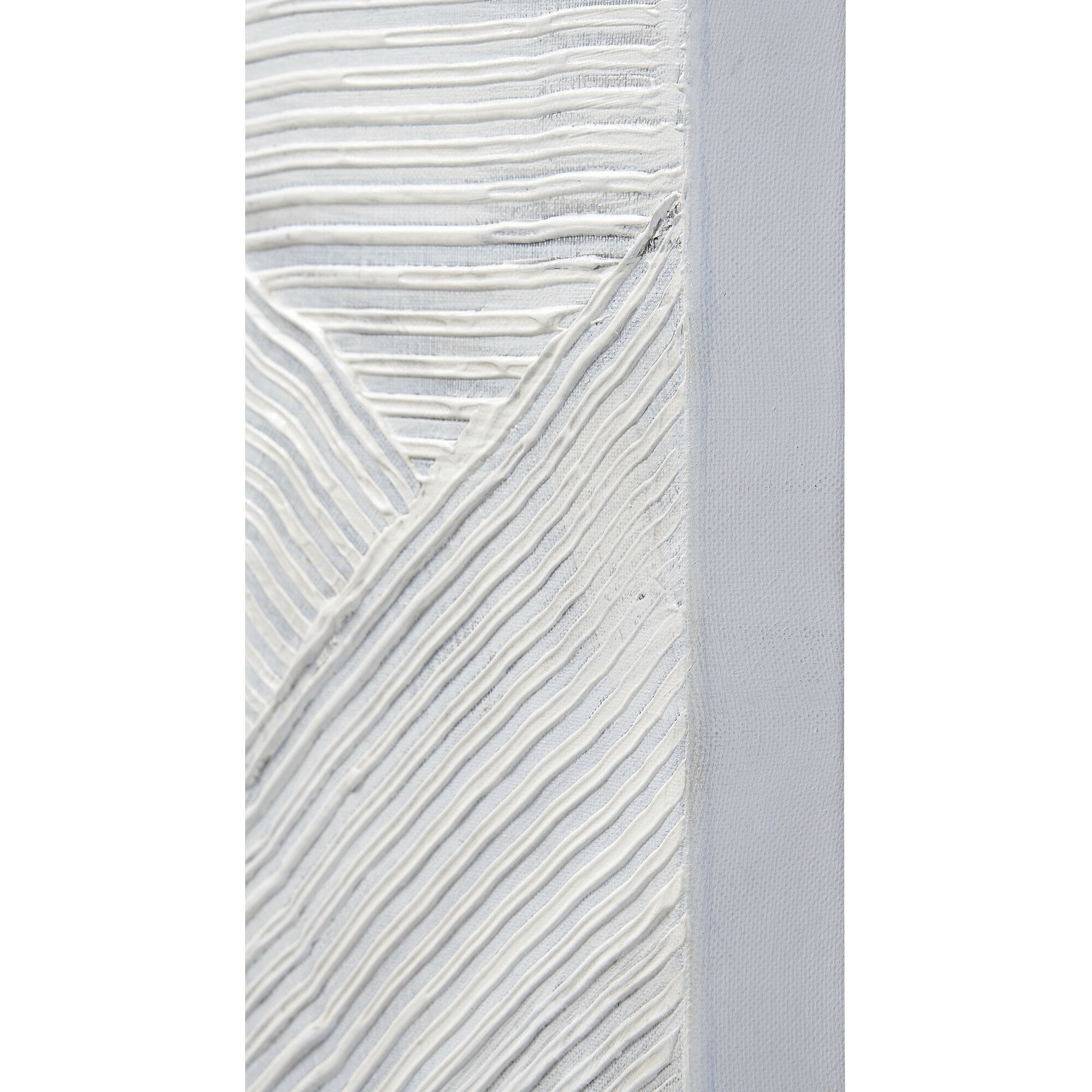 Skylab Multicolor Heavy Texture and Gold Accent Canvas Art