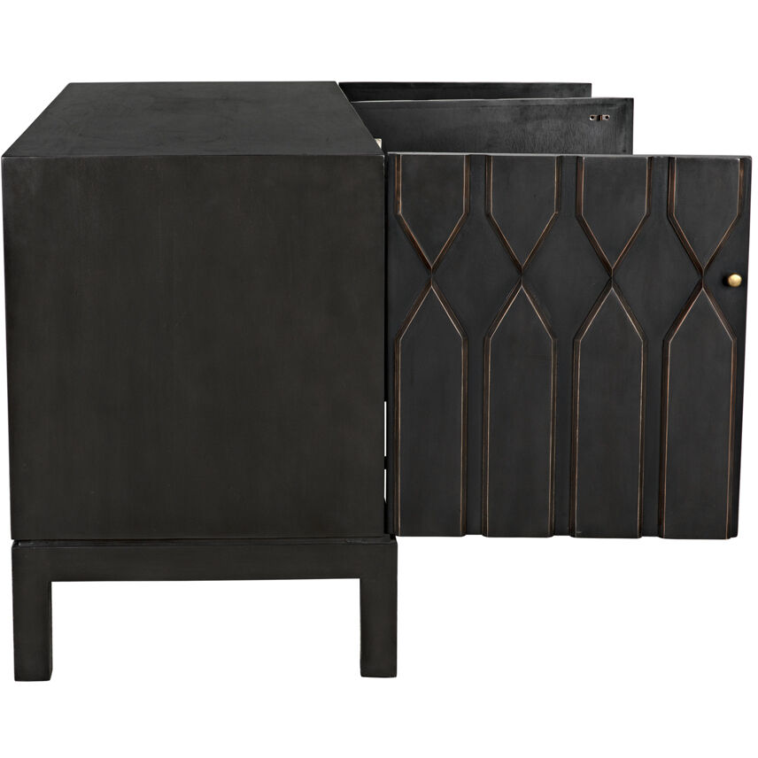 Anubis 60 X 22 inch Pale Rubbed Sideboard