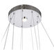 Canada LED 31.5 inch Chrome Chandelier Ceiling Light
