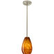 Pera 9 1 Light Satin Nickel Stem Pendant Ceiling Light