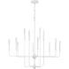 Avondale 12 Light 34 inch Bisque White Chandelier Ceiling Light, Essentials