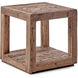 Carson 24 X 24 inch Brown Side Table