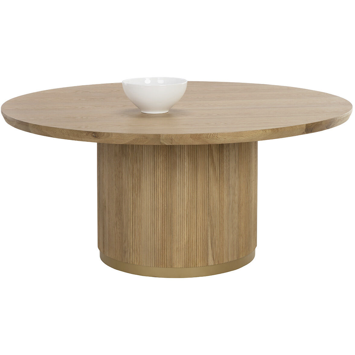 Kalla 68 X 30.5 inch Rustic Oak Dining Table