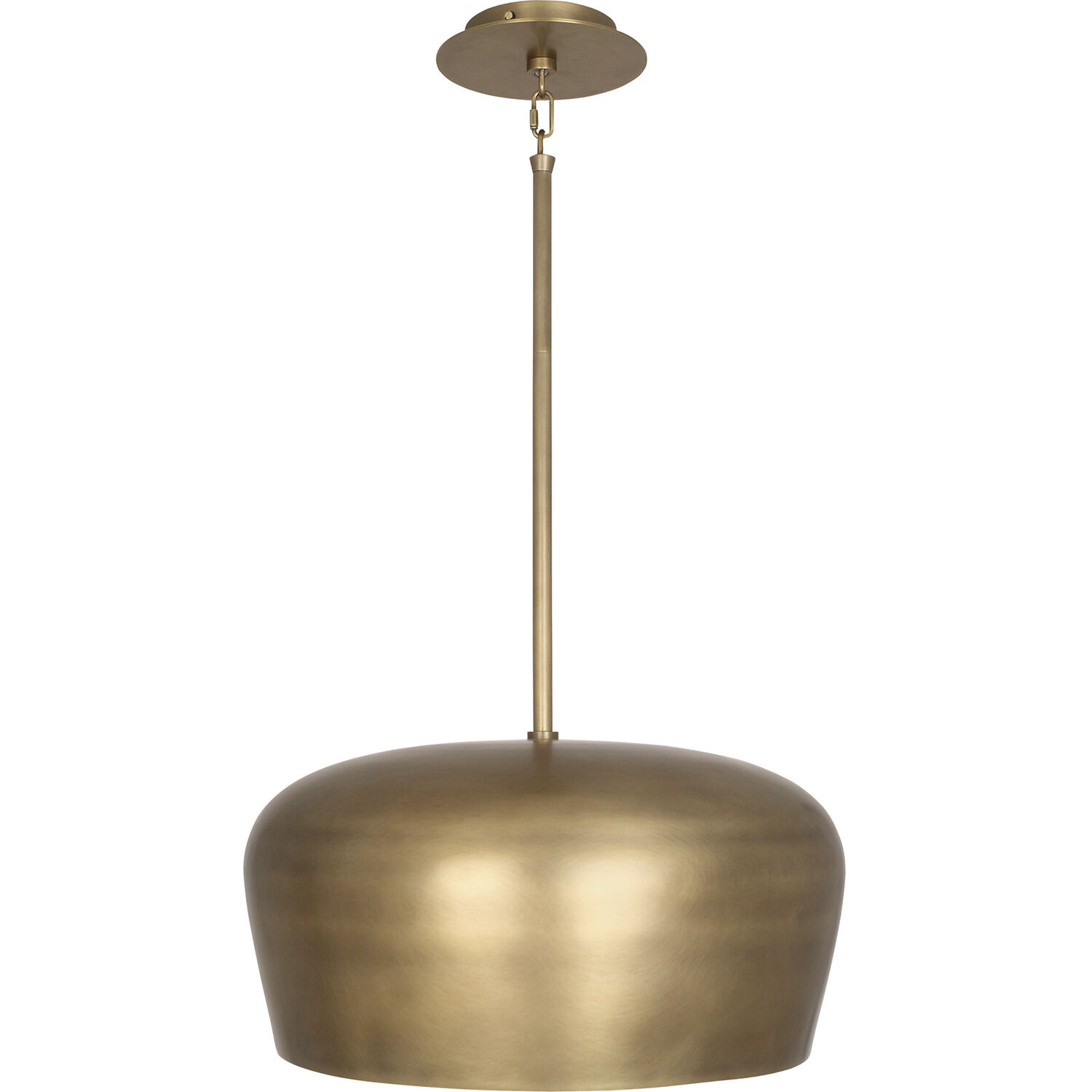 Rico Espinet Bumper 1 Light 18.38 inch Warm Brass Pendant Ceiling Light
