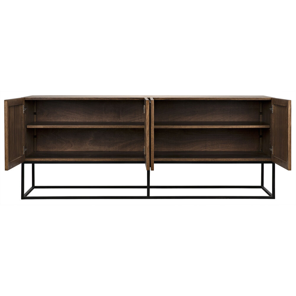Lanon 80 X 21 inch Dark Walnut Sideboard