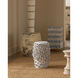 Barnacle 12 inch Antique White Accent Table