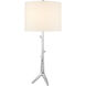 Andorra 34 inch 150.00 watt Nickel Table Lamp Portable Light