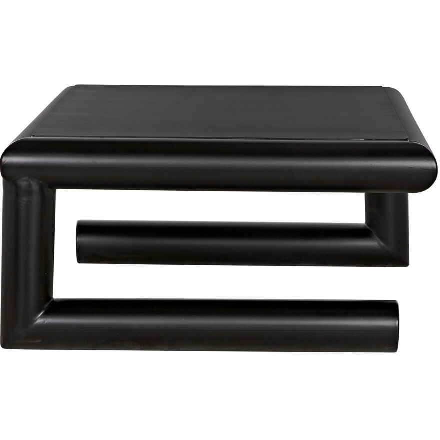 Emerson 36 X 36 inch Matte Black Coffee Table
