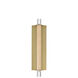 Hyperion LED 18 inch Gold ADA Wall Sconce Wall Light in Clear Crystal