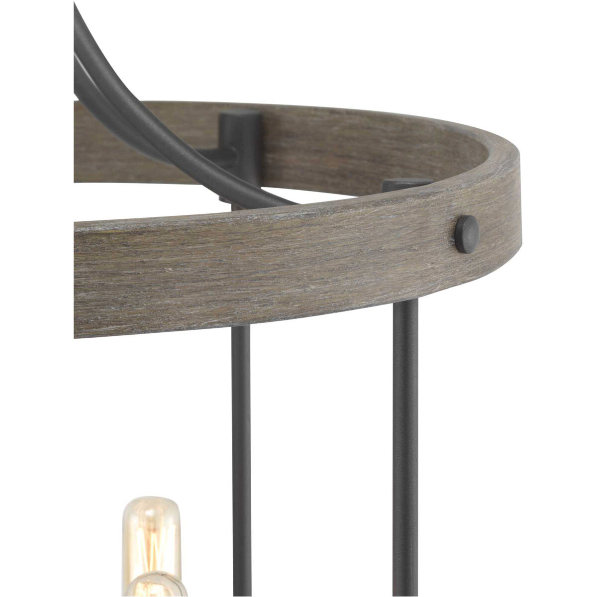 Gulliver 4 Light 17 inch Graphite Foyer Pendant Ceiling Light