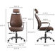 Executive Brown Office Chair