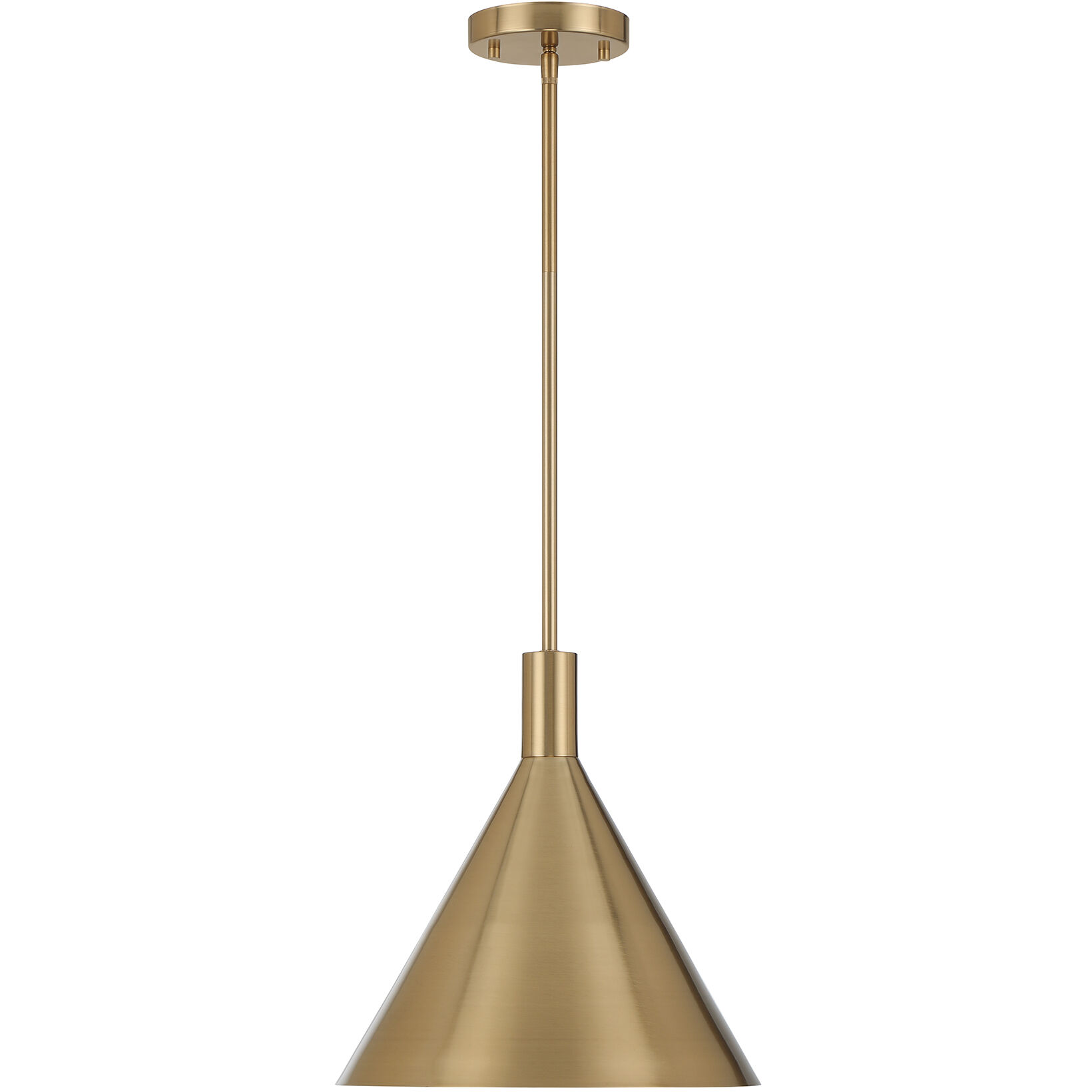 Pharos 1 Light 13 inch Noble Brass Pendant Ceiling Light