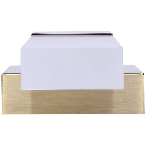 Farrow LED 4.75 inch Gold Vanity Light Wall Light