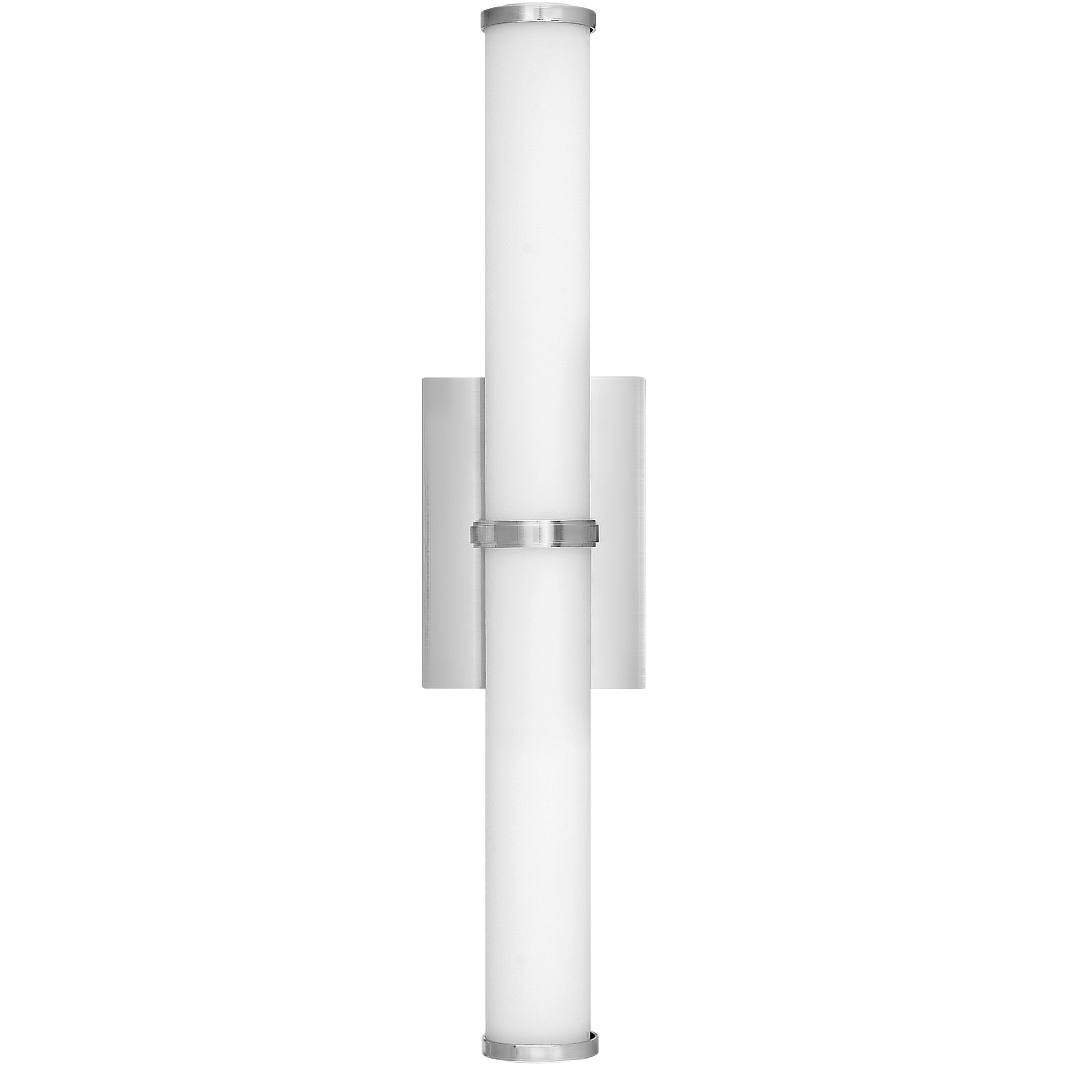 Simi LED 23 inch Brushed Nickel Vanity Light Wall Light, Vertical