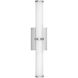 Simi LED 23 inch Brushed Nickel Vanity Light Wall Light, Vertical