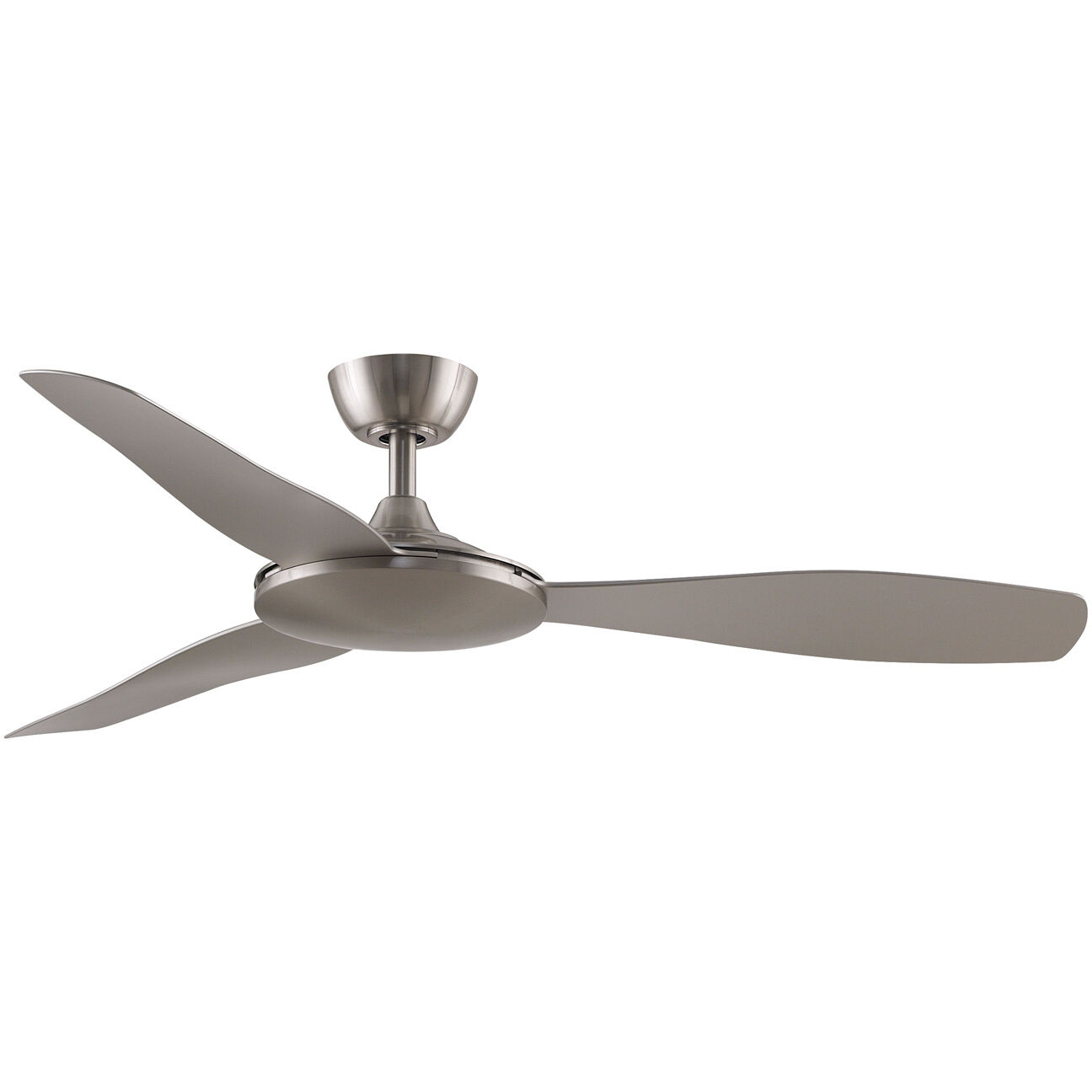 GlideAire 52 inch Brushed Nickel Fan-Uni