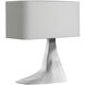 Anne-Marie Barton Terra-Forma 22.75 inch 8.00 watt Plaster White Right Table Lamp Portable Light