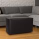 Universal Avanti Black Bench with Slipcover