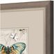 Animals Collection Brushed Pewter With Silver Lip Framed Art