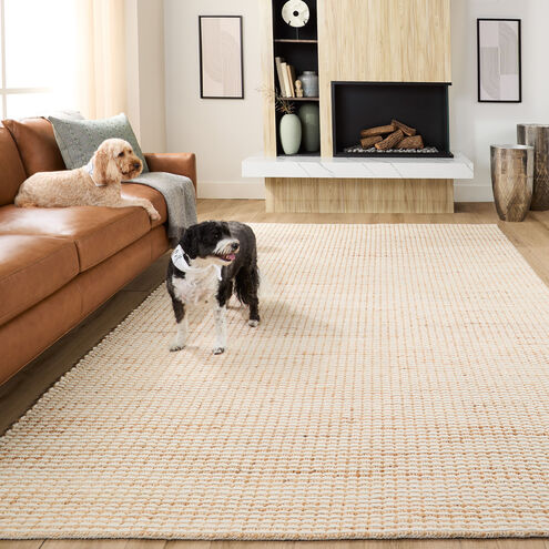 Chara 90 X 63 inch Neutral Rug in 5 x 7