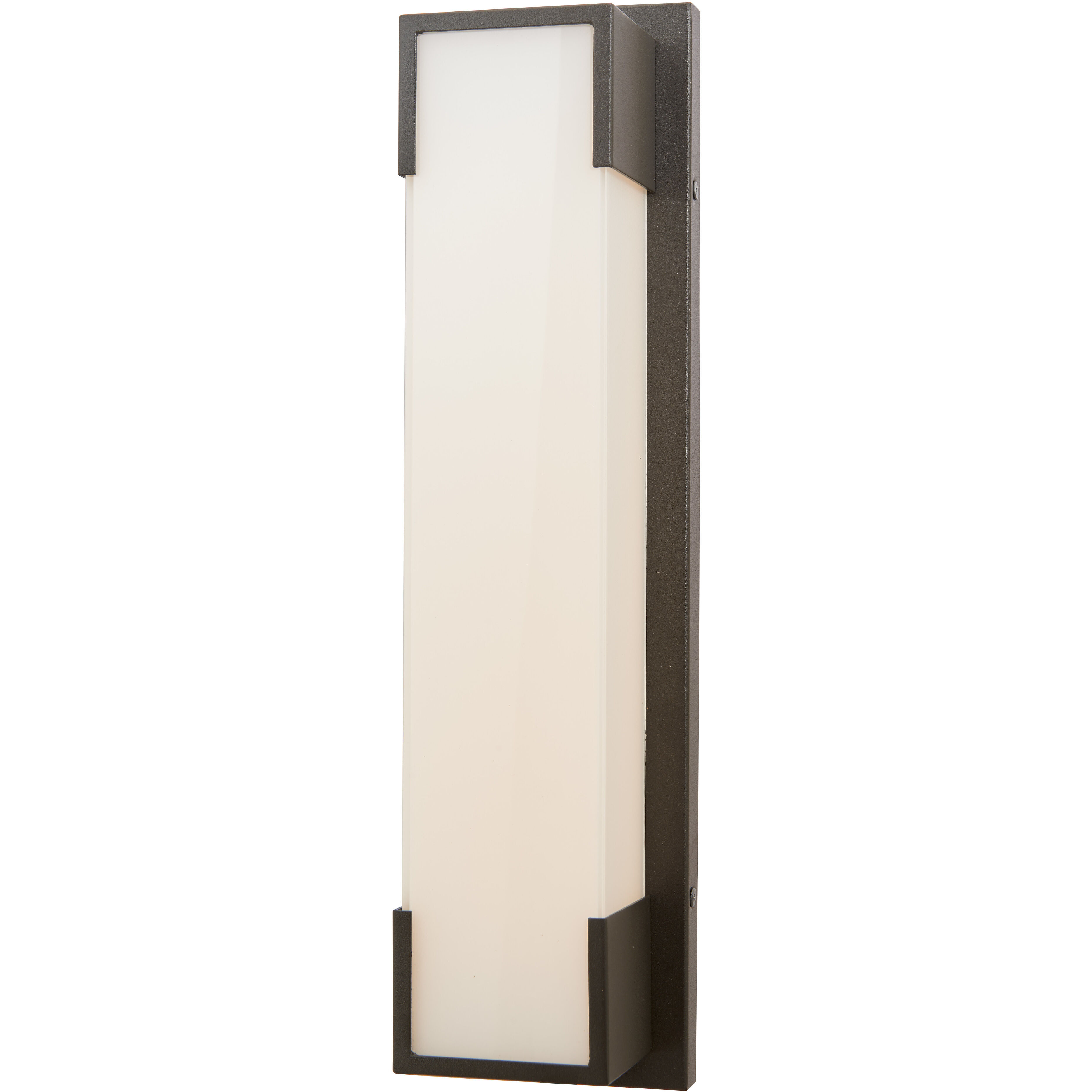 Titon LED 18 inch Matte Black Outdoor Wall Light