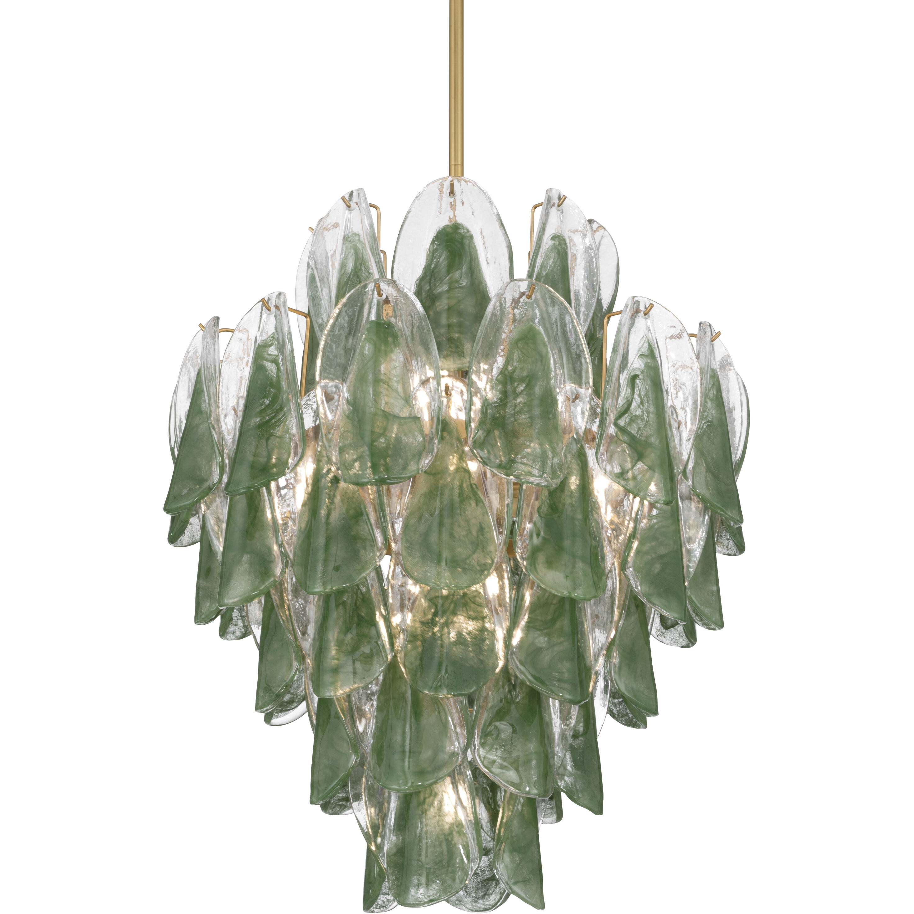 Verla Crest 13 Light 22.5 inch Legacy Brass Pendant Ceiling Light