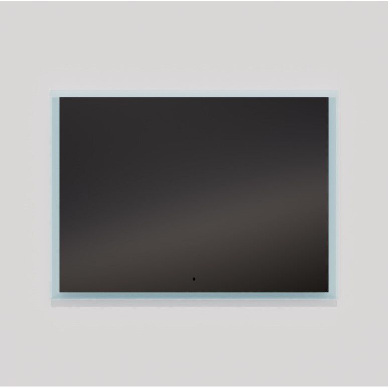 Starlight 36 X 24 inch Black LED Lighted Mirror, Vanita by Oxygen