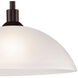 Jackson 1 Light 14 inch Oil Rubbed Bronze Pendant Ceiling Light