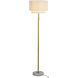 Burnaby 62.5 inch 100.00 watt Matte Brass Floor Lamp Portable Light