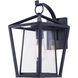 Artisan 1 Light 15.75 inch Black Outdoor Wall Mount