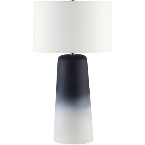 Monte 27.5 inch 100 watt Matte Blue Gradient Table Lamp Portable Light