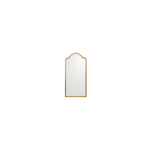 Chelsea House 54 X 25 inch Antique Gold Leaf/Plain Wall Mirror