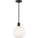 Drew & Jonathan Colewood 1 Light 12.5 inch Midnight Black Pendant Ceiling Light, Small